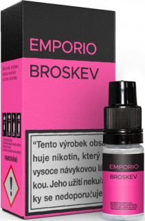 Liquid EMPORIO Broskev 10ml - 6mg