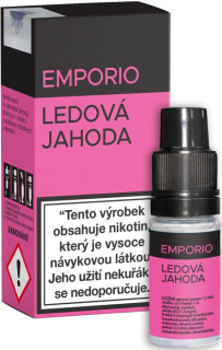 Liquid EMPORIO Ledová Jahoda 10ml - 3mg