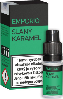 Liquid EMPORIO Slaný Karamel 10ml - 6mg